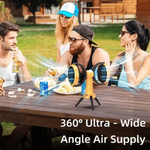 Outdoor Double Heads Fan